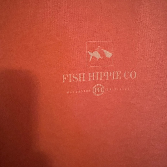 Fish Hippie Short Sleeve Tee Pink Size XL - Picture 3 of 4